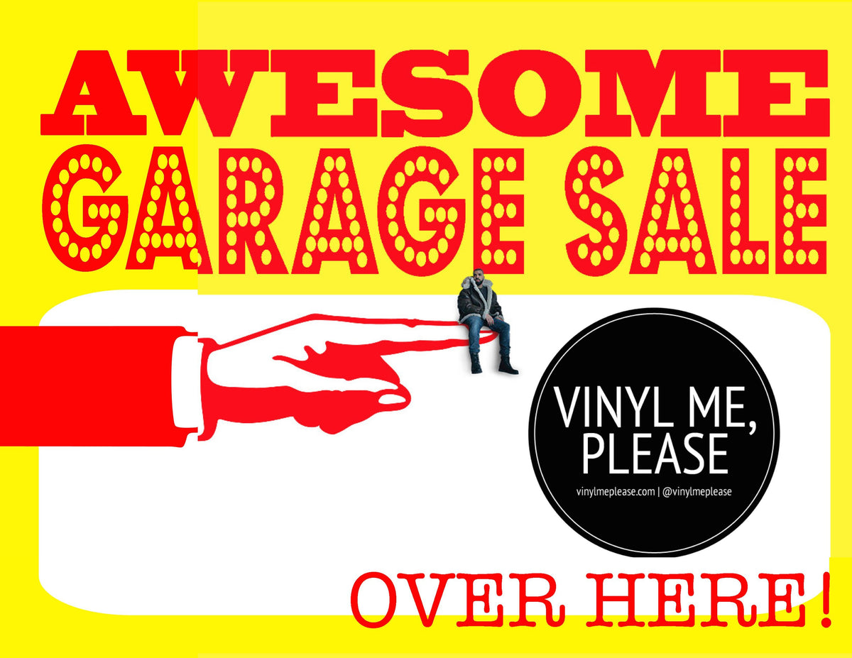 We're Having A Vinyl Record Garage Sale