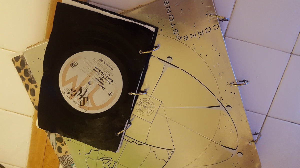 How to Make A Concert Scrapbook & Setlist Notebook Out Of Records