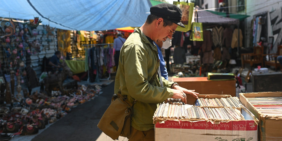 We Went Crate Digging in Mexico City with Black Pumas’ Adrian Quesada