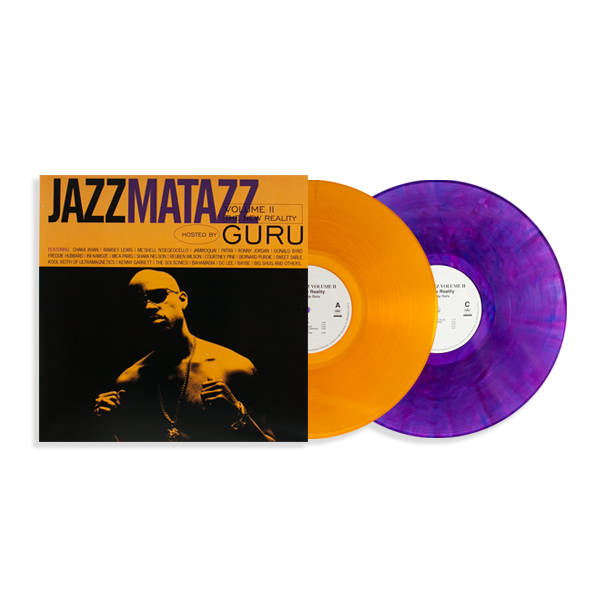 Guru 'Jazzmatazz Vol. II: The New Reality' (2LP, Orange & Purple Vinyl, LTD to 2,000)