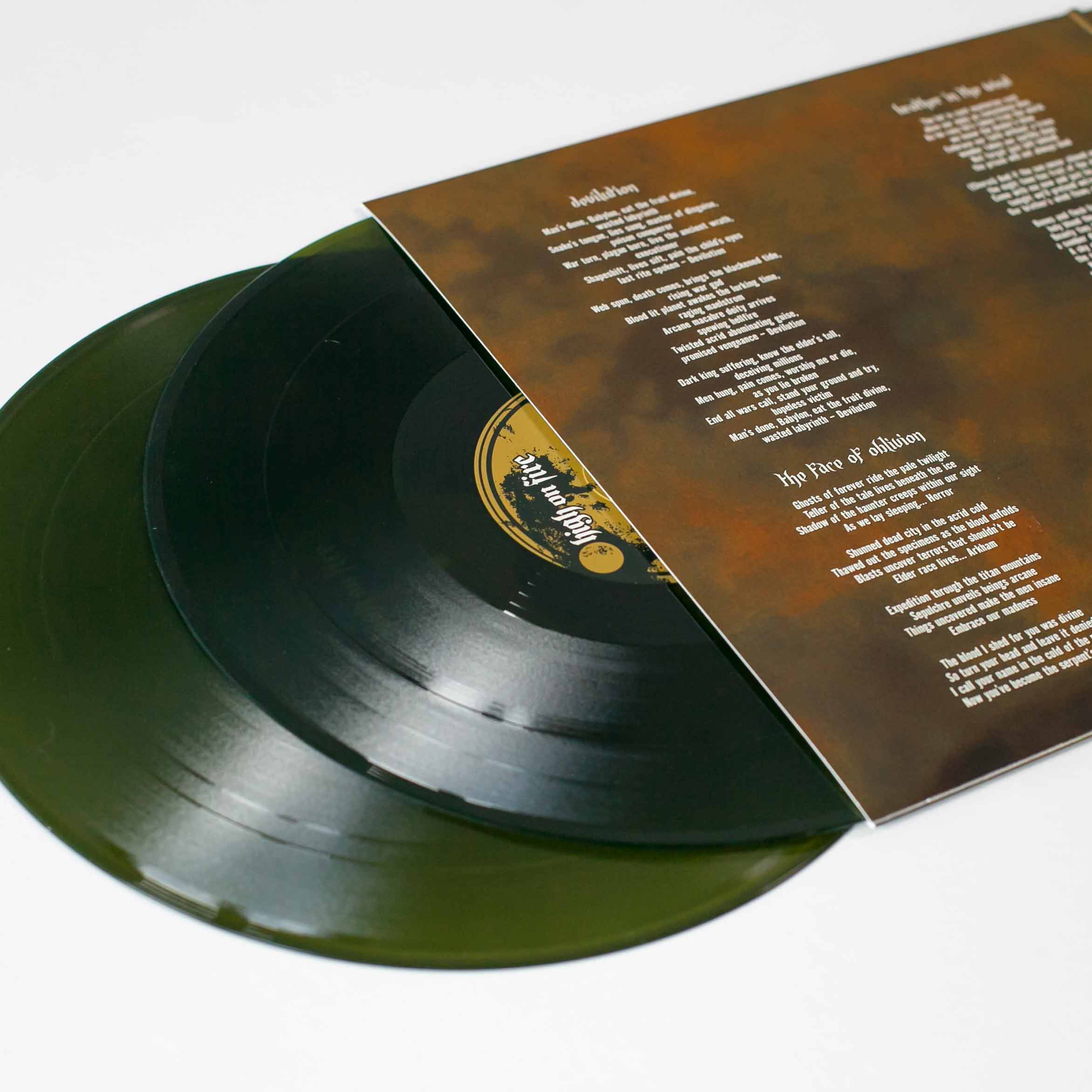 High on Fire 'Blessed Black Wings' (2LP, Swamp Green Vinyl, Ltd to 300)