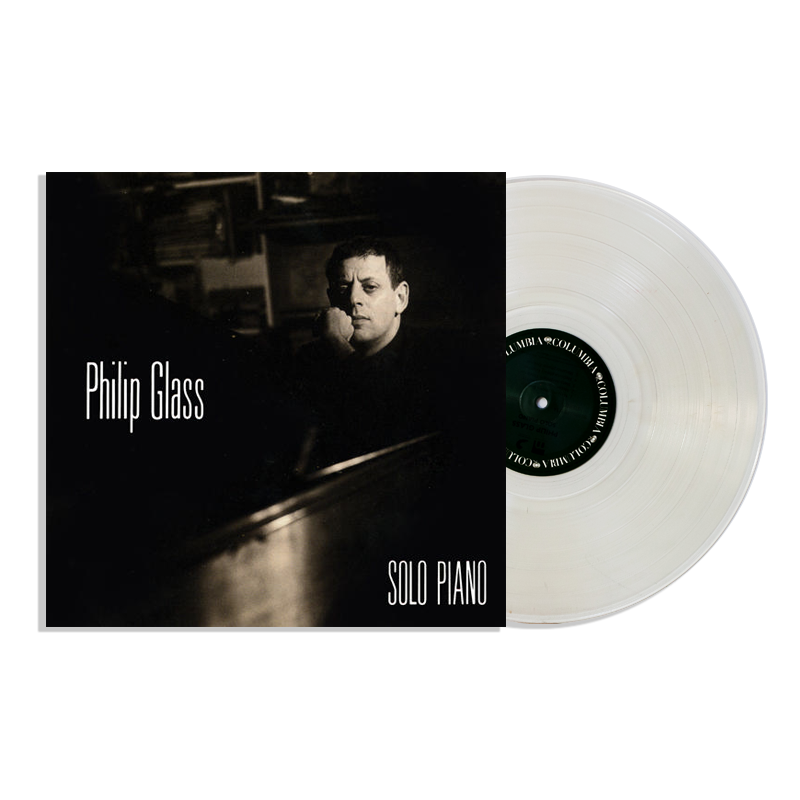 Philip Glass 'Solo Piano' (Clear Vinyl, LTD to 1,000)