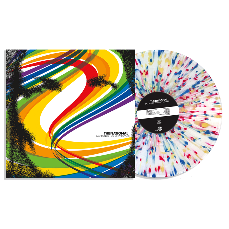 The National 'Sad Songs for Dirty Lovers' (Rainbow Splatter Vinyl, LTD to 2,000)
