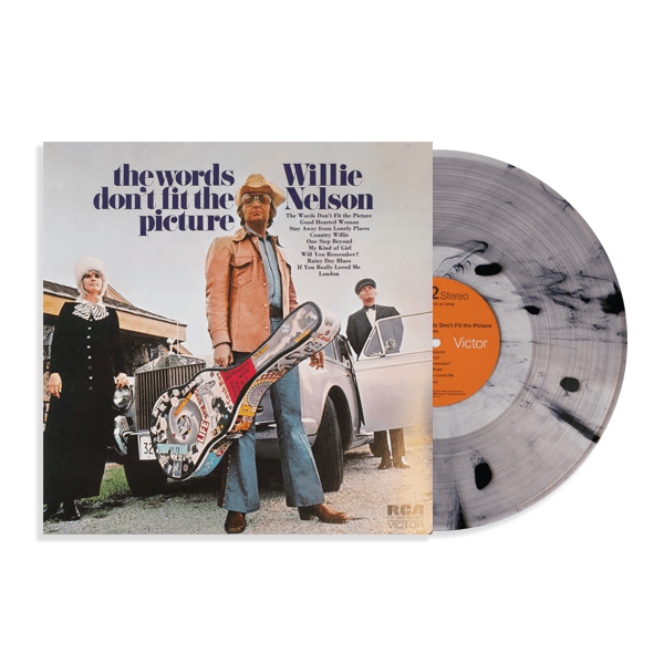 Willie Nelson 'The Words Don't Fit the Picture' (Salt & Pepper Vinyl, Ltd. to 1,000)