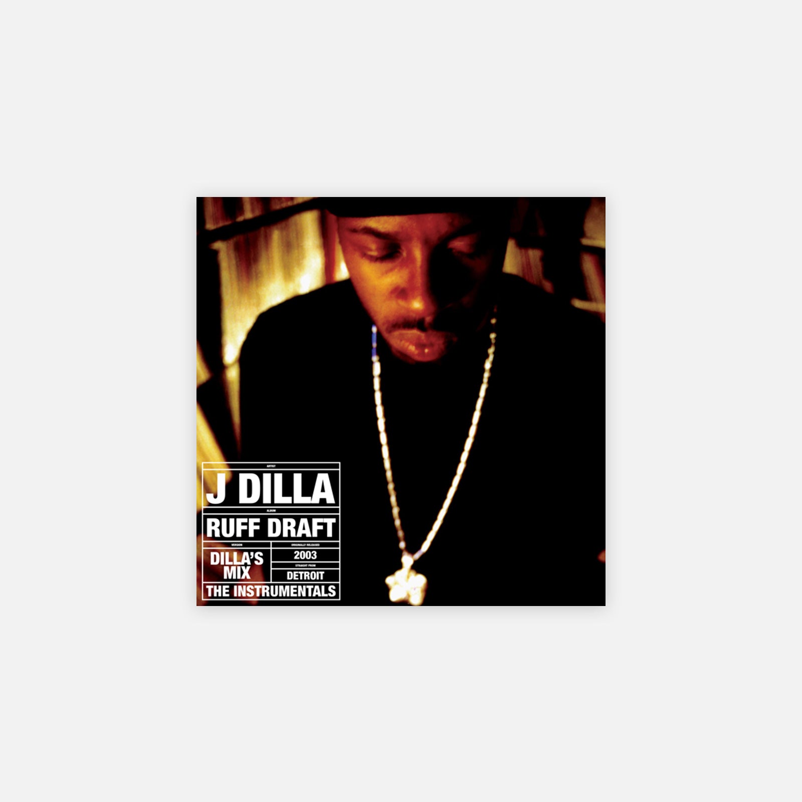 J Dilla 'Ruff Draft: Dilla's Mix (The Instrumentals)'