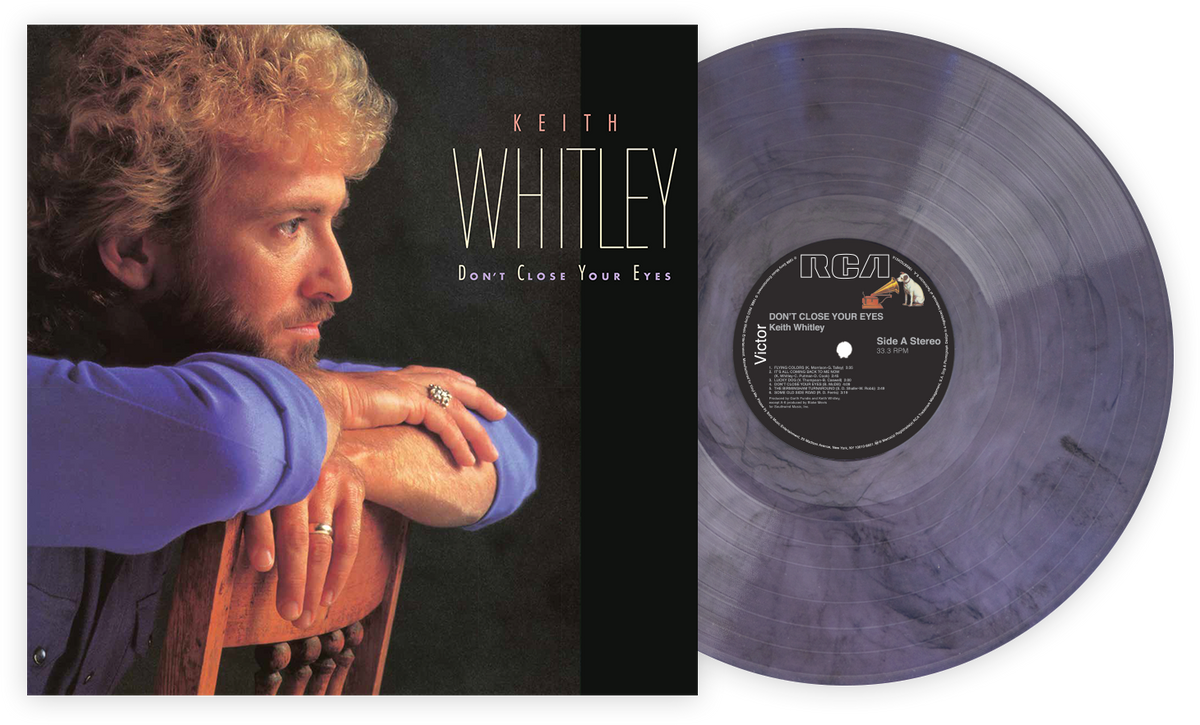 Keith Whitley 'Don't Close Your Eyes' - Vinyl Please