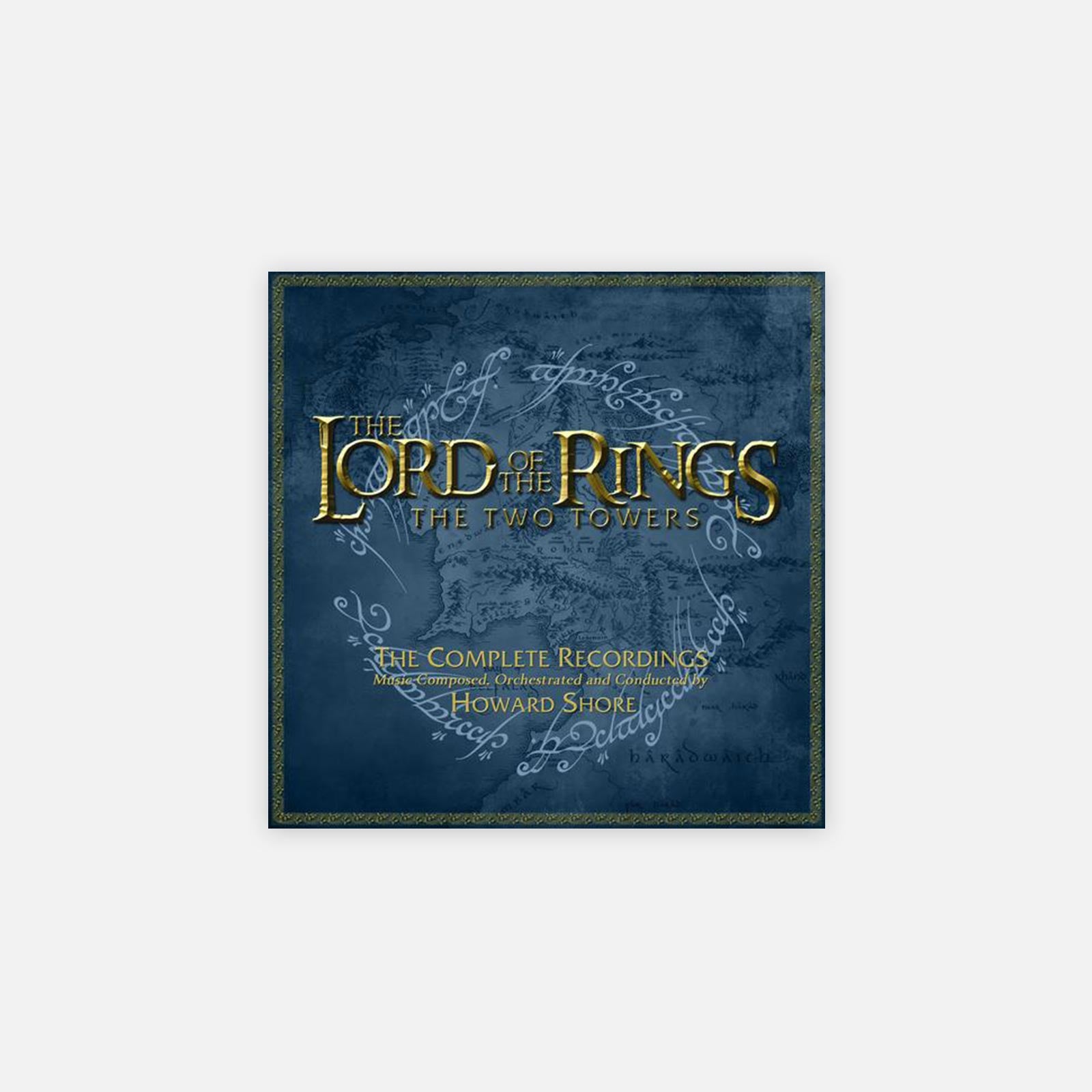 Howard Shore 'The Lord Of The Rings: The Two Towers - The Complete Recordings' (5LP 180g Blue Vinyl)