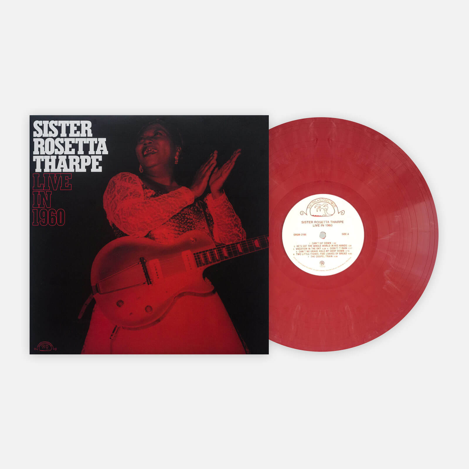 Sister Rosetta Tharpe 'Live in 1960' (Red Marbled Vinyl LTD to 1,000)