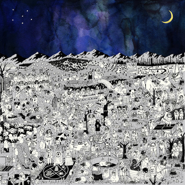 Father John Misty 'Pure Comedy' (Gold/Burgundy Marbled Vinyl, LTD to 750)